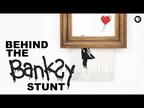 Shredding Banksy's the Girl and Balloon - The Director’s Cut Shredding Banksy's the Girl and Balloon - The Director’s Cut